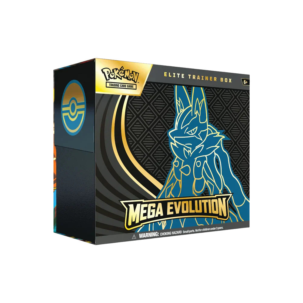 Mega Evolution Elite Trainer Box Lucario Variant